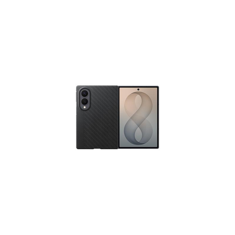 Samsung F971 Z Fold 8 Carbon Magnet Case Black EF-KF971SBE
